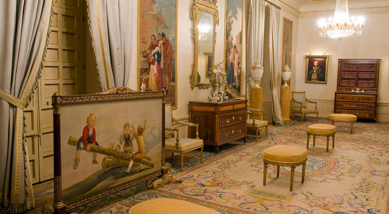 Tapices del Salón de Goya